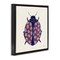 Stupell Industries Rose Blooming Beetle Floater Framed Canvas Wall Art Design by Yvette St. Amant